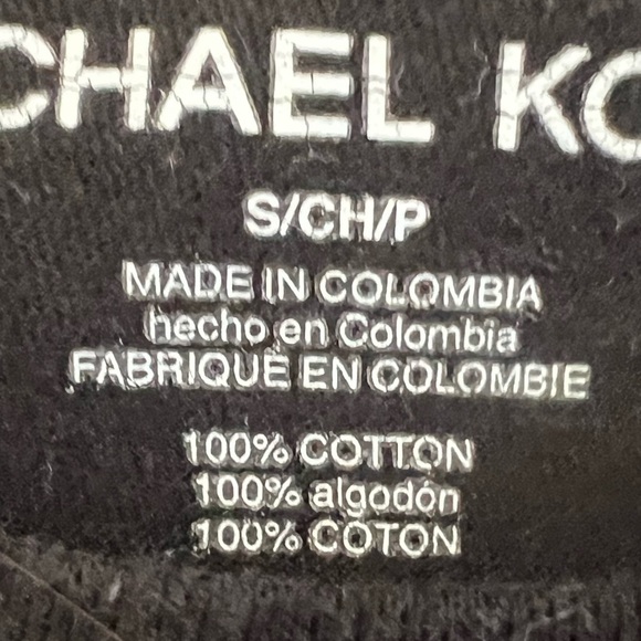 MICHAEL KORS MENS  BLACK TEE SIZE S - Picture 5 of 10